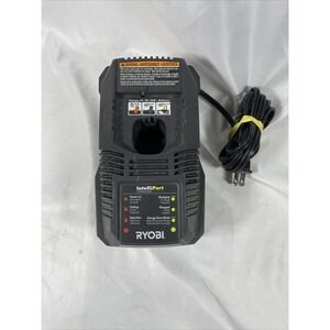 Ryobi One+ P118 18V NiCd Lithium Ion Battery Charger Power Tool Charging Dock